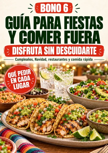 Portada: Guía para fiestas y comer fuera